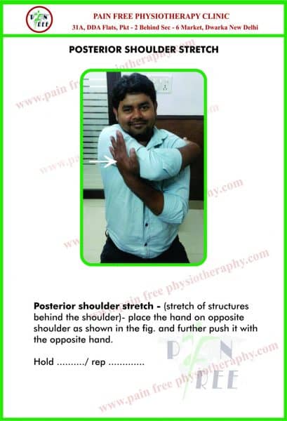 Posterior Shoulder Stretch