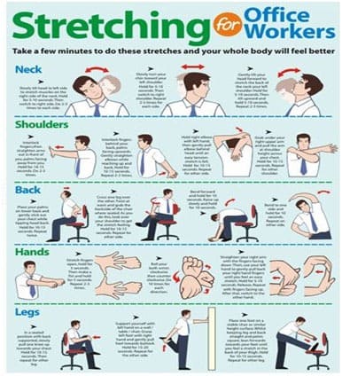 Stretching at work
